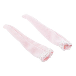 Avis 1/6 Rose Bas Chaussettes Dentelle Pour BJD Blythe Poupées Vêtements Accessoires