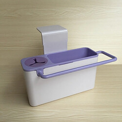 Wewoo Pour une utilisation à domicile, Couleur Aléatoire Cuisine facile Boîte de rangement d'aspiration Salle de bains Gadget de Drainant Titulaire en plastique