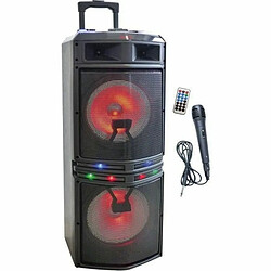 Haut-parleurs bluetooth portables Inovalley MS02XXL 1000 W Karaoke