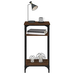 Acheter vidaXL Table d'appoint Chêne marron 40x30x75 cm Bois d'ingénierie