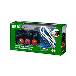 Brio World Locomotive Rechargeable - Accessoire lumineux Circuit de train en bois - Ravensburger - Mixte des 3 ans - 33599