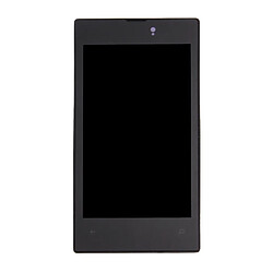 Wewoo Pour Nokia Lumia 520 Noir pièce détachée LCD Affichage + Écran Tactile Digitizer Assemblée avec Cadre de Remplacement