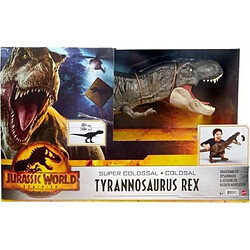 Mattel Jurassic World : Le Monde d'après - Figurine Super Colossal Tyrannosaurus Rex