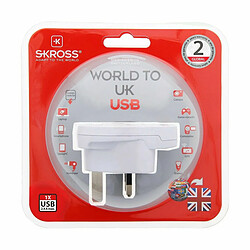 Adaptateur de courant Skross 1500267 United Kingdom International 1 x USB pas cher