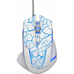 E-BLUE Souris et Blue Gaming USB 2500dpi 6 touches blanc Mazer ems600whca-iu