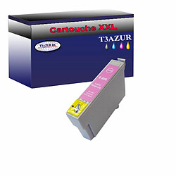 T3Azur Epson T0806 -Compatible Cartouche Compatible pour Epson Stylus Photo R285, R360, R585 Light Magenta - T3AZUR