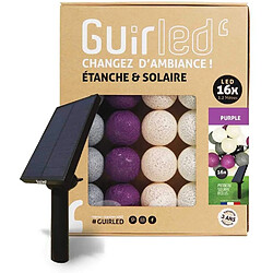 Guirled Guirlande boule lumineuse 16 LED Outdoor - Purple