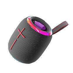 Yonis Enceinte Bluetooth Waterproof 10W Mini Outdoor IPX7 Autonomie 4-6H Camouflage Enceinte Waterproof Bluetooth 10W TWS Autonomie 6h IPX7 Portée 10m Gris YONIS