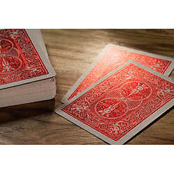 Universal 1 pcs Deck Cycliste Derrière Or Rouge Foncé Luxe Cartes à jouer Luxe Normal Standard Deck Cartes Magiques Cartes Magiques Trucs Magiques Accessoires | Cycliste Retour | Deck Magic Magic