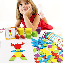 Universal Puzzles en bois colorés Puzzles jouets éducatifs pour bébés Brain Teaser Jouets d'apprentissage pour enfants | Puzzle