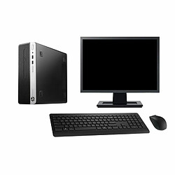 PC HP 400 G4 SFF Ecran 22" Intel G4400 RAM 32Go Disque Dur 1To Windows 10 Wifi - Occasion