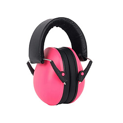 LUUCOZK Protection auditive pour bébé - Casque antibruit léger pour enfants - Rouge 