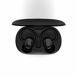 X10Pro Bluetooth 5.1 Casque Affichage Numérique Suspendus Oreillettes Écouteurs Stéréo Intra-Auriculaires Noir