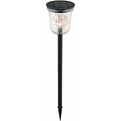 IEARWAT Lampe panneau solaire panier de fleur