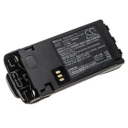 vhbw batterie compatible avec Motorola GP329 EX, GP340 EX, GP380 EX, GP580 EX, GP680 EX radio talkie-walkie (1500mAh 7,4V Li-ion) 