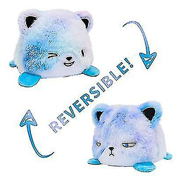 Universal Poupée en peluche de poulpe flip, expression de double face lumineuse, flip licornï¼ aussi13ï¼ ‰ 