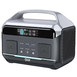 Centrale électrique portable DaranEner NEO300 Pro, batterie LiFePO4 299 Wh, sortie 600 W, 5 ports, 4 modes LED - Prise UE