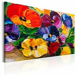 Paris Prix Tableau Imprimé Spring Pansies 40 x 60 cm