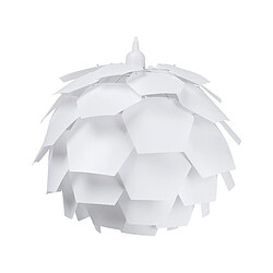 Beliani Lampe suspension blanc SEGRE MAXI