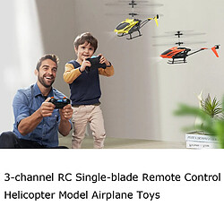 Acheter Universal S11 RC Helicopter IR 3 canaux RC à lame unique télécommandé modèle d'hélicoptère jouet RTF cadeau jouet pour les enfants | Syma S107G | Modèle intelligent de l'hélicoptère de contrôle(Jaune)