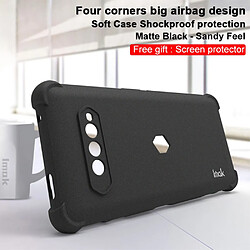 Imak Coque en TPU quatre coins airbag mat, antichoc noir mat pour votre Xiaomi Black Shark 4/4 Pro