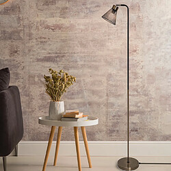 Sampa Helios Lampadaire de salon Garvin 140cm métal noir et laitonné Lampadaire Garvin 140cm en métal noir et laitonné, puissance maximale de 10W et un culot d ampoul...