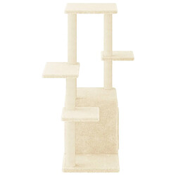 Acheter Arbre à chat avec griffoirs,niche pour chat en sisal crème 97,5 cm -MN31178