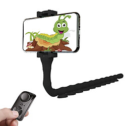 Wewoo RKL9 Creative Budding Lazy Phone Bracket Diffusion en direct Octopus Trépied Noir 