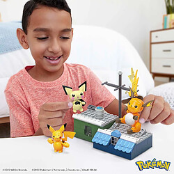 Mattel MEGA Pokémon - Coffret Évolution Pikachu "Pichu, Pikachu et Raichu"