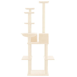 Acheter Arbre à chat avec griffoirs,niche pour chat en sisal Crème 167 cm -MN88946