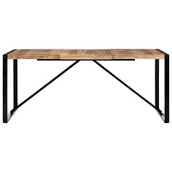 Maison Chic Table de salle à manger,Table à dîner 180x90x75 cm Bois solide -GKD54689