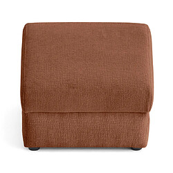 Acheter Lisa Design Bastille - pouf en tissu velours relief