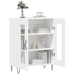 Acheter Maison Chic Buffet,Meuble de Rangement,commode pour salon,Cuisine blanc 69,5x34x90 cm bois d'ingénierie -MN73667