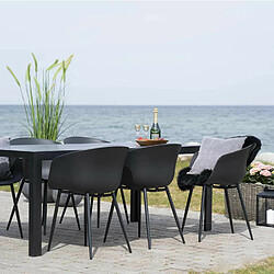 Acheter House Nordic 4 Fauteuils de jardin noir RODA