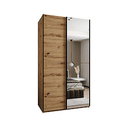 Abiks Meble Armoire à portes battantes Lux 3 245,5/130/64 2 portes 