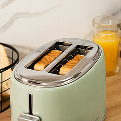 Avis Cecotec Tostadora vertical Toast&Taste 1000 Retro Double Green. 980 W, 2 Rebanadas