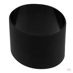 2 Pièces Housse de Protection en Silicone pour Bouteille D'Eau Ronde Antidérapante Ronde en Silicone pour Tasse Manchon en silicone, porte-bouteille support