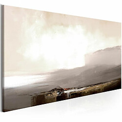 Paris Prix Tableau Imprimé Beginning of the End Brown Narrow 50 x 150 cm 