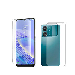 Hydrogel Plein couverture Film avant et Verset Phonecare pour Xiaomi Poco M6 5G - Transparent 