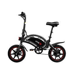 DYU D3F 14 pouces 36V 250W 25KM/H vélo électrique vélo électrique D3F 14 pouces moteur sans balkai 36V 250W batterie 10ah réduction des chocs.