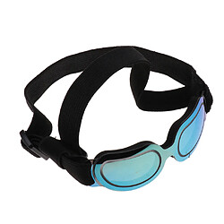 lunettes anti-vent réglable chien protection des yeux pour animaux de compagnie uv lunettes de soleil colorées