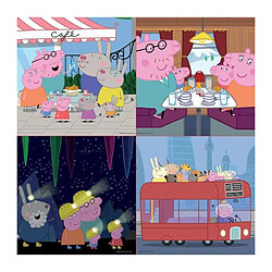 Educa Borras 4 puzzles progressifs peppa pig