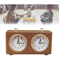 Acheter Horloge Pour Echec Analogique Horloge D'échecs En Bois Et En Plastique