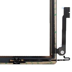 Wewoo Pour iPad 4 noir Bouton de contrôleur + de clé de maison PCB Flex câble + panneau tactile d'installation pas cher