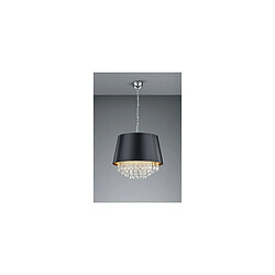 TRIO LIGHTING Suspensions Loreley Chromé Noir 3x40W E14 