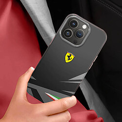 Avis Ferrari Coque pour iPhone 14 Pro Bi-matière Compatible Charge QI Noir