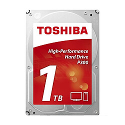 Disque dur Toshiba P300 1TB 3,5" 7200 rpm 1 TB 1 TB HDD 1 TB SSD 