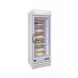 Congélateur porte vitrée - 578 Litres - Combisteel - R290Blanc acier peint1 PorteVitrée