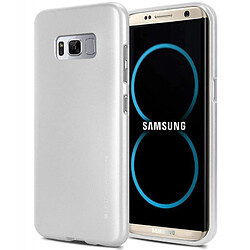 Mercury I-Jelly - Coque pour Samsung Galaxy S8 (Argent)