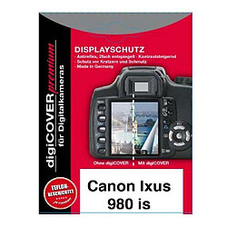 DigiCover Protection d'écran Premium pour Canon Ixus 980IS 